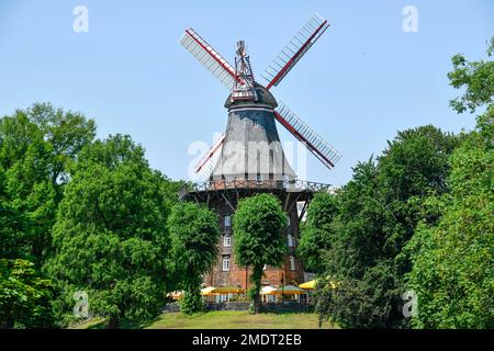 Herdentorswallmuehle, Am Wall, Bremen, Germany Stock Photo