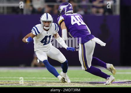 Indianapolis Colts tight end Farrod Green (41) in action against