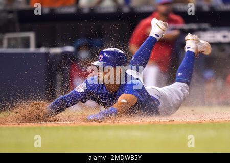 Chicago Cubs left fielder Rafael Ortega (66) in the first inning during a  baseball game against the Arizona Diamondbacks, Saturday, July 17, 2021, in  Phoenix. (AP Photo/Rick Scuteri Stock Photo - Alamy