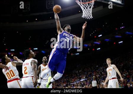 Philadelphia 76ers star Joel Embiid, CEO of Fanatics Michael G