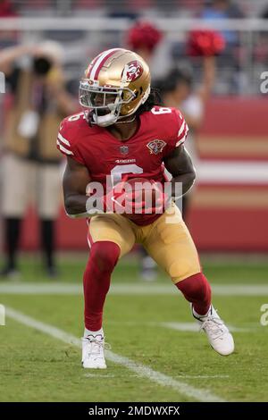 Los Angeles Rams' Nsimba Webster runs against the San Francisco 49erduring  an NFL football game in Santa Clara, Calif., Sunday, Oct. 18, 2020. (AP  Photo/Tony Avelar Stock Photo - Alamy