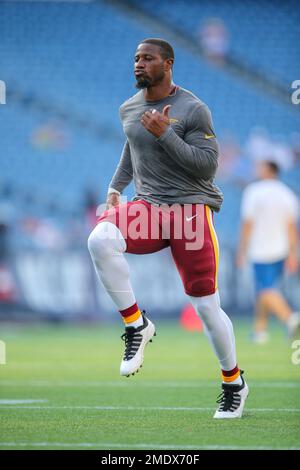 Washington Football Team safety Kamren Curl (31) runs during an NFL  football game against the Los Angeles Chargers, Sunday, Sept. 12, 2021 in  Landover, Md. (AP Photo/Daniel Kucin Jr Stock Photo - Alamy