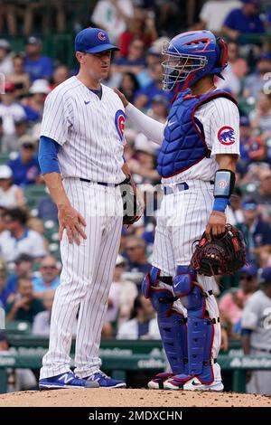 Chicago Cubs' Matt Duffy plays during a baseball game against the  Philadelphia Phillies, Wednesday, Sept. 15, 2021, in Philadelphia. (AP  Photo/Matt Slocum Stock Photo - Alamy