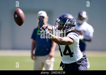 Seattle Seahawks running back Josh Johnson is pictured during an