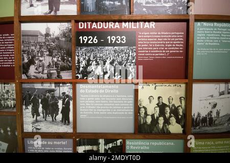 Aljube Museum Resistance and Freedom (former political prison during the dictatorship of Salazar), Lisbon, Portugal Stock Photo