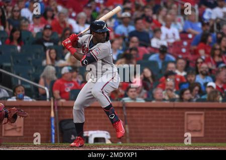 Guillermo Heredia Center Fielder Atlanta Braves Scoreboard Editorial Image  - Image of 2021, baseball: 233281445