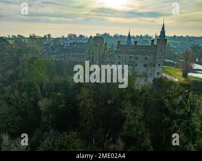 Random Drone Shots aerial Images From Stoke-On-Trent Stock Photo