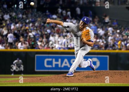 LOS ANGELES, CA - MARCH 31: Los Angeles Dodgers relief pitcher Alex Vesia  (51) pitches to the plate during a regular season game between the Arizona  Diamondbacks and Los Angeles Dodgers on