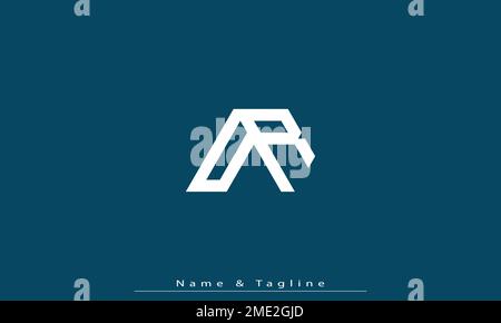 Alphabet letters Initials Monogram logo UR , RU Stock Vector