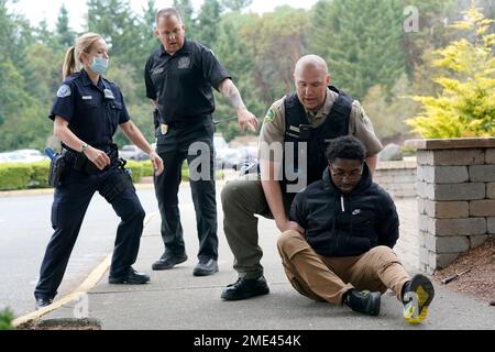 Kevin Burton Crow upper right of the Thurston Co. Sheriff s Dept