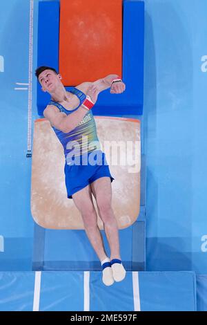 Kovtun Illia Of Ukraine During The Men's Floor Exercise Final At The 