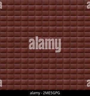 milk chocolate seamless texture photo background, flat lay  Stock Photo