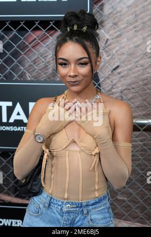 Alix Lapri attends the world premiere of "Power Book III: Raising Kanan