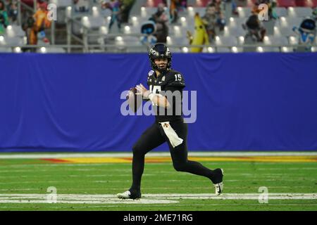 Iowa State quarterback Joe Burrow in action. Stock Photo