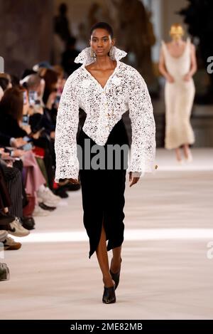 Paris, France. 23rd Jan, 2023. Sabina Jakubowicz attends of the Dior ...