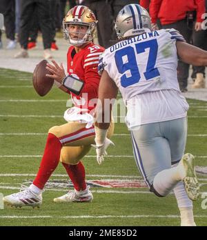 Dallas Cowboys defensive tackle Osa Odighizuwa (97) is seen after