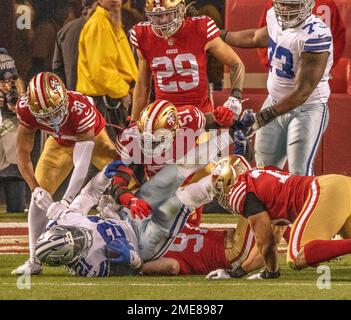 January 8, 2023 : Dallas Cowboys quarterback Dak Prescott (4) after the  game against the Washington Commanders in Landover, MD. Photographer: Cory  Royster (Credit Image: Â© Cory Royster/Cal Sport Media/Sipa USA)(Credit  Image: ©