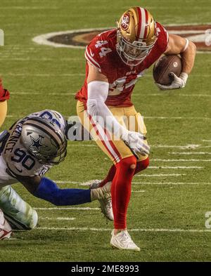 Santa Clara, California, USA. 22nd Jan, 2023. Dallas Cowboys quarterback  Dak Prescott (4) on Sunday, January 22, 2023, at Levis Stadium in Santa  Clara, California. The 49ers defeated the Cowboys 19-12 in