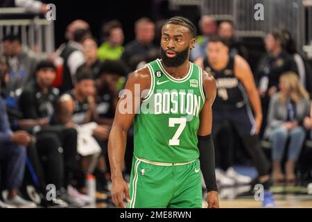 Jaylen Brown Boston Celtics Game-Used #7 Green Jersey vs. Toronto Raptors  on April 5, 2023