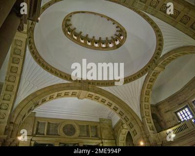 15.09.2021 kolkata west bengal india, interior view of victoria memorial in kolkata india Stock Photo