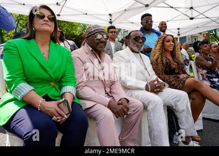 The legendary Isley Brothers, Ernie and Ron were Inducted into