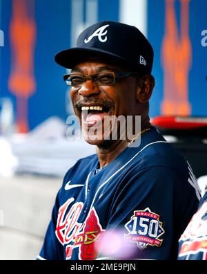 Brian Snitker Third Base Coach Atlanta Braves Stock Photo - Alamy