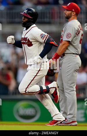 Guillermo Heredia Center Fielder Atlanta Braves Scoreboard Editorial Image  - Image of 2021, baseball: 233281445