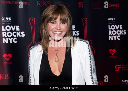 Grace Potter arrives to the fifth annual Love Rocks NYC concert to