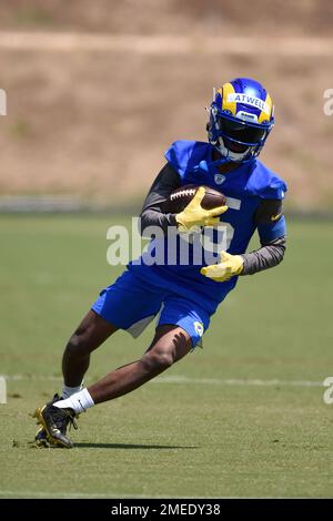 Las Vegas Raiders defensive back Keisean Nixon (22) tackles Los Angeles  Rams wide receiver Tutu Atwell (15) during a NFL preseason game, Saturday,  Aug Stock Photo - Alamy