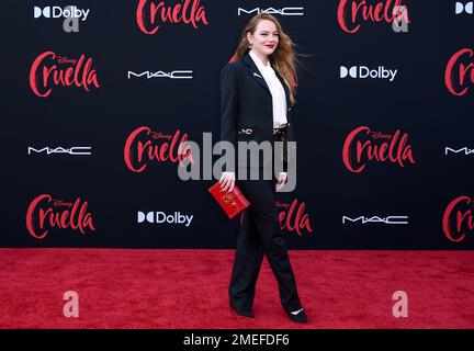 best of emma stone on X: Emma Stone attends the Los Angeles premiere of  Disney's #Cruella at El Capitan Theatre on May 18, 2021 in Los Angeles,  California.  / X