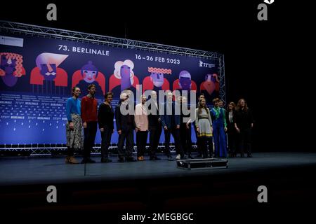 Berlin, Germany. 23rd Jan, 2023. Berlinale 2023 Press conference (Photo by Beata Siewicz/Pacific Press) Credit: Pacific Press Media Production Corp./Alamy Live News Stock Photo