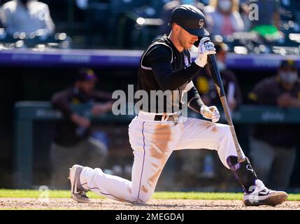 San Diego Padres players celebrate after defeating the San Francisco Giants  in a baseball game in San Francisco, Wednesday, Sept. 15, 2021. (AP  Photo/Jeff Chiu Stock Photo - Alamy