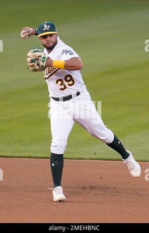 Vimael Machin - the Oakland A's current shortstop