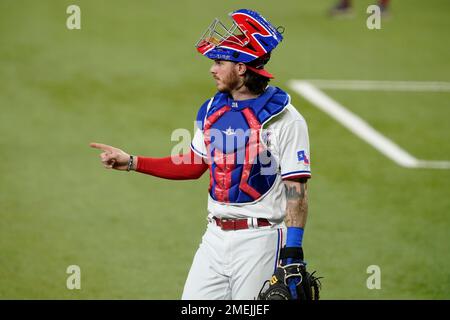 Heim back home: Rangers catcher Jonah Heim reflects on series in