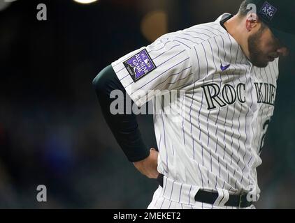 St. Louis Cardinals All-Star first baseman Albert Pujols takes his  defensive stance against the Colorado Rockies at Coors Field on July 7,  2010 in Denver. Colorado beat St. Louis 8-7. UPI/Gary C.