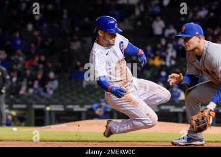 Chicago Cubs catcher Willson Contreras (40) strikes out during a MLB spring  training game, Saturday, Mar. 13, 2021, in Surprise, Ariz. (Brandon  Sloter/Image of Sport) Photo via Newscom Stock Photo - Alamy