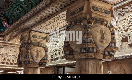 Egyptian staircase, Harrods, London Stock Photo