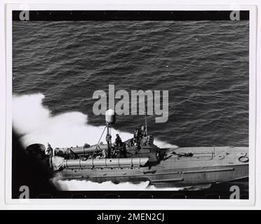 Photograph of Cuban Patrol Boat at Battle Stations Off Anguilla Island ...