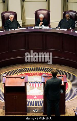 Mississippi Supreme Court Justices Leslie King, Left And James Kitchens ...