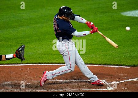 Boston Red Sox Batter Enrique Hernandez Editorial Stock Photo - Stock Image