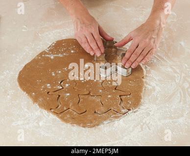 Gingerbread Men Stock Photo
