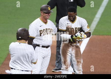 Padres Jurickson Profar R Celebrates Hitting Editorial Stock Photo - Stock  Image