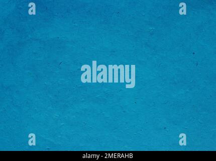 Blue textured paper background Stock Photo