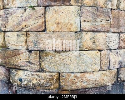 Stone wall Stock Photo