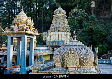 Central Province, Nuwara Eliya, Sita Aman Kovil, Sri Lanka Stock Photo