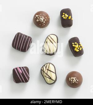 Selection of chocolates