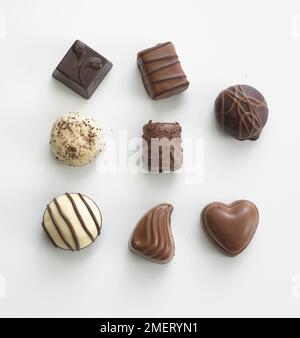 Selection of chocolates