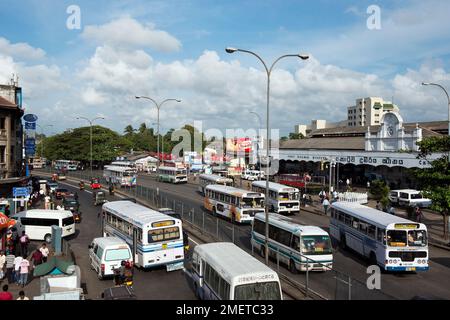 Colombo, Fort Main Train Station, Pettah, Sri Lanka, Western Province Stock Photo