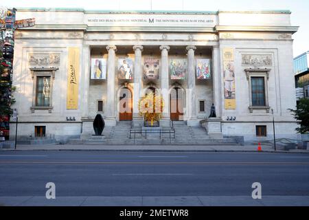 Museum of Fine Arts, Montreal, Province of Quebec, Canada Stock Photo
