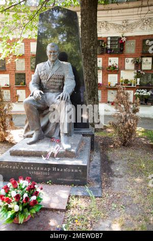 Novodevichy Heroes' Cemetery in Moscow, Russia Stock Photo